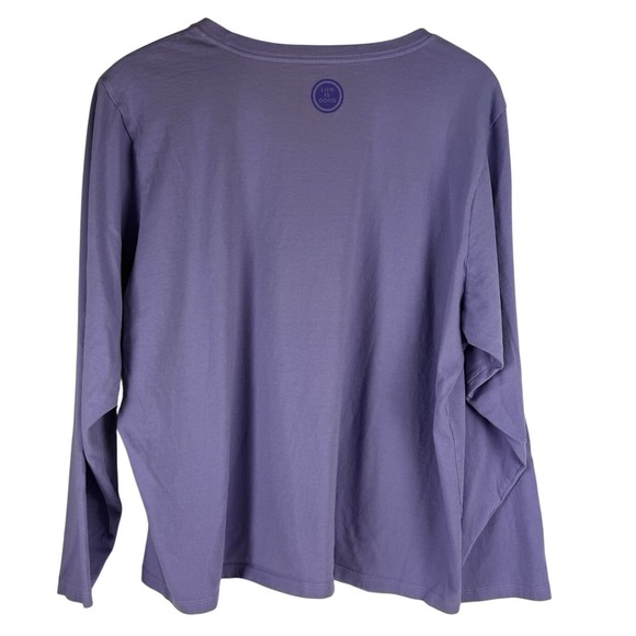 Life Is Good "Be The Person Your Dog Thinks You Are" Tee Womens XXXL - Picture 4 of 9